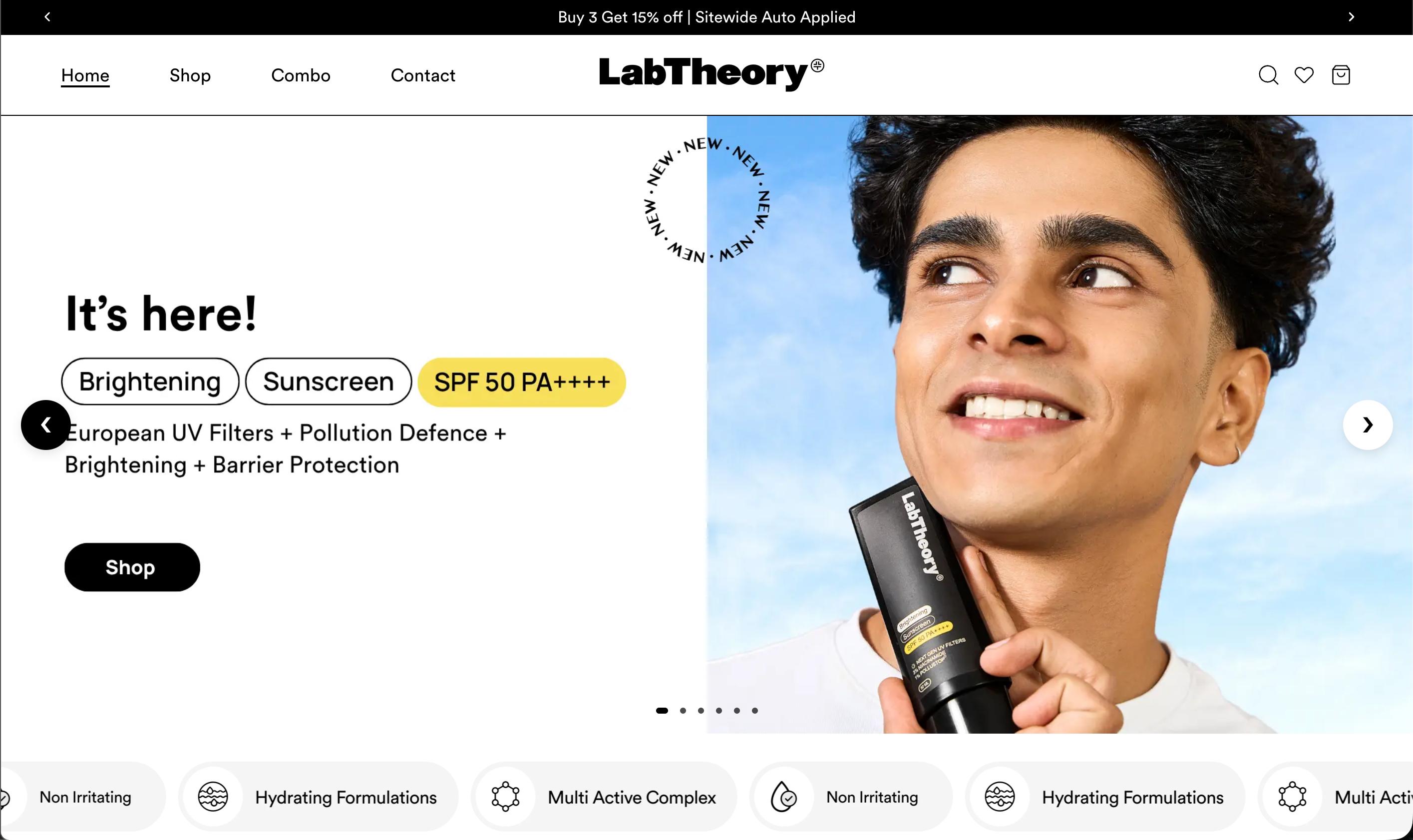 LabTheory Shopify Storefront