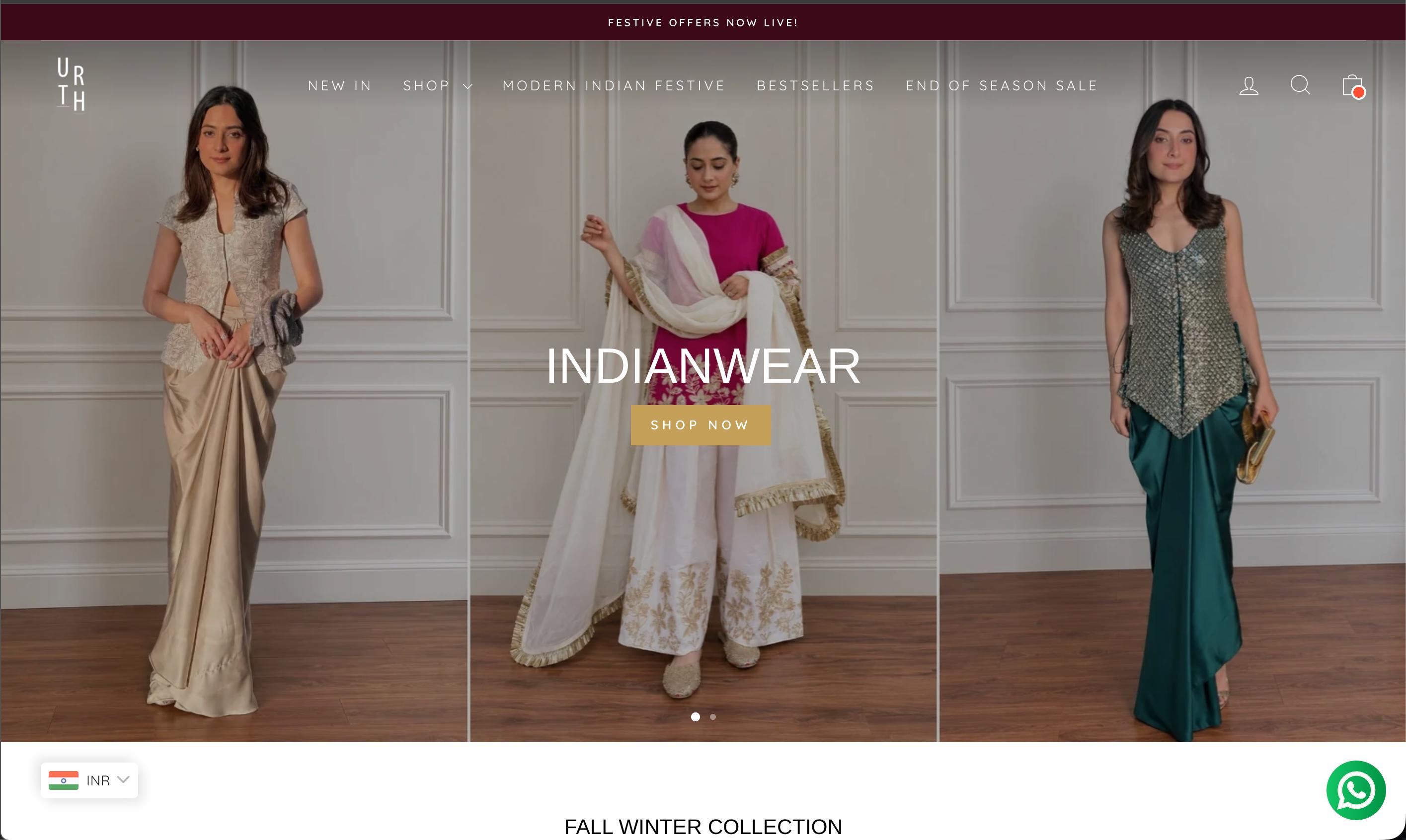 Urthlabel Shopify Storefront